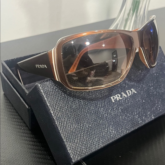 Prada Tortoise Shell Sunglasses - Picture 3 of 10